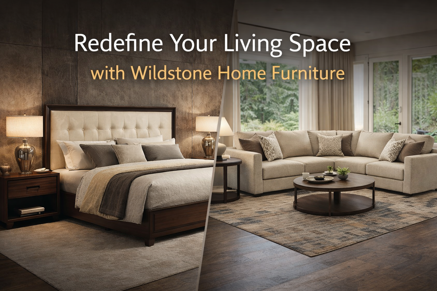 Redefine Your Living Space with Wildstone Home Furniture