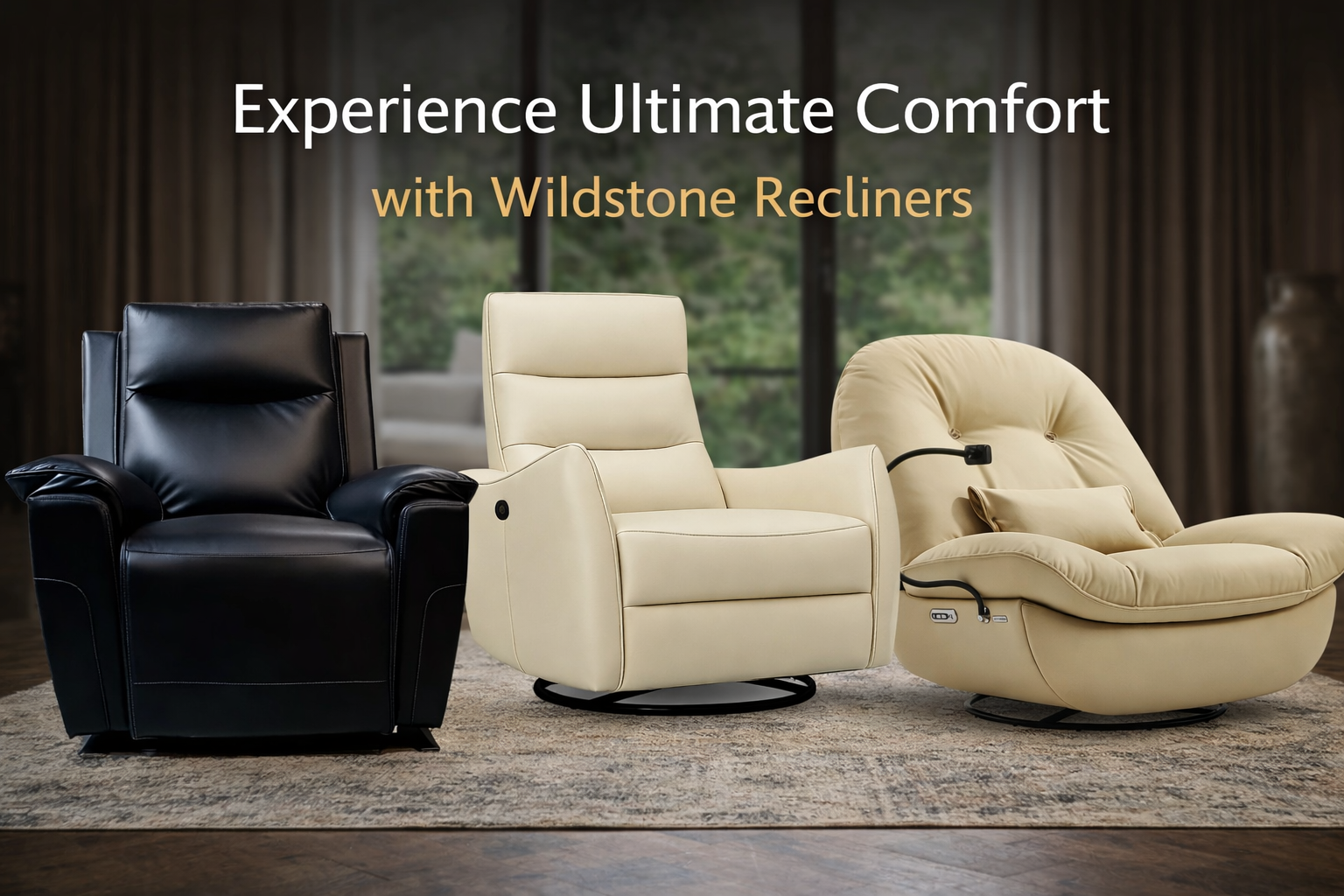Experience Ultimate Comfort with Wildstone Recliners