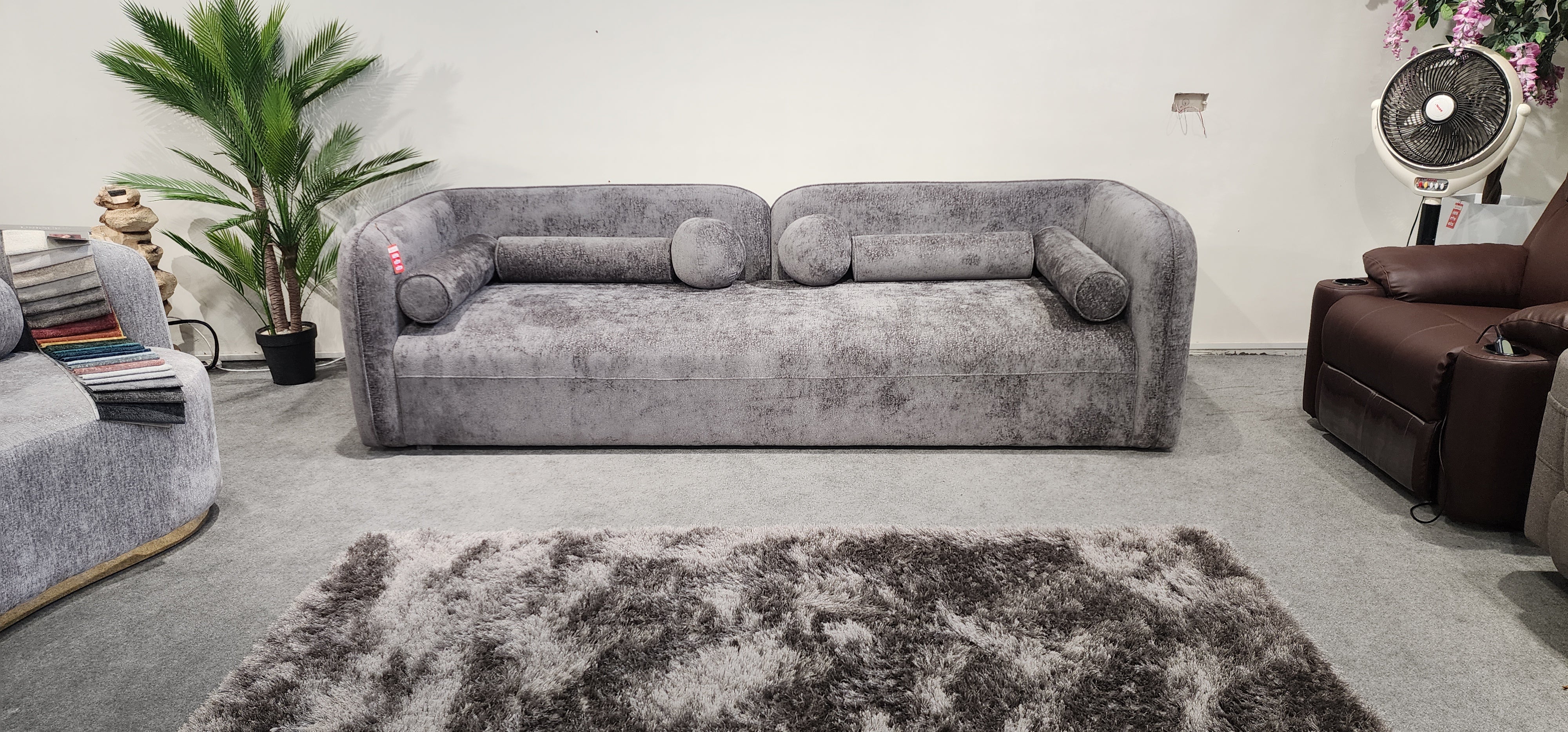 4 Seater Split Back Style Modern Design Sofa