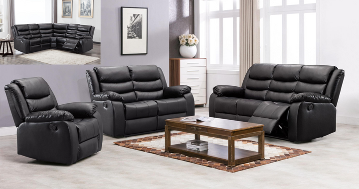 WS-6041 Recliner Sofa Set