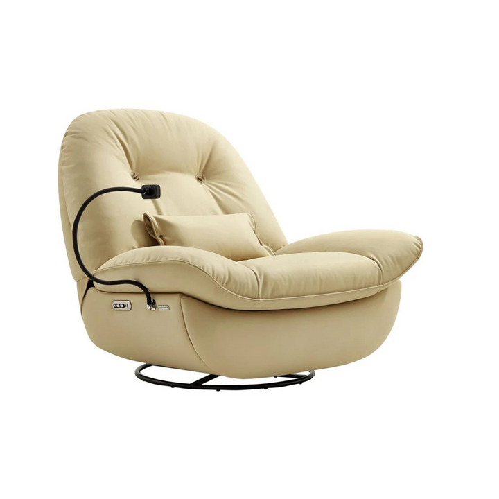 Cloud Seat Recliner Sofa – Premium Faux Leather Electric Recliner | Wildstone.pk