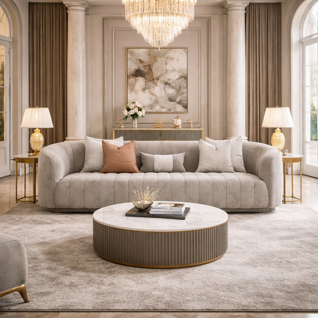 Modern Italian Sofa Set