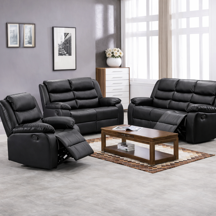 WS-6041 Recliner Sofa Set