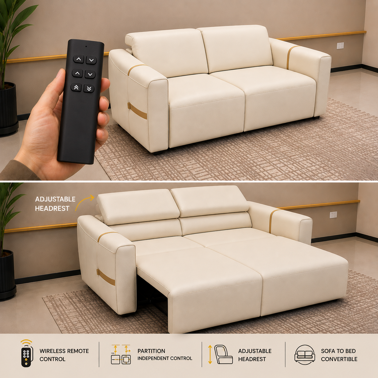 Flexi Bed-Electric Sofa Bed