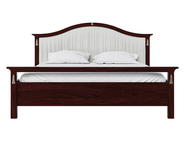 Sienna King Size Bed (Off-White Headboard)