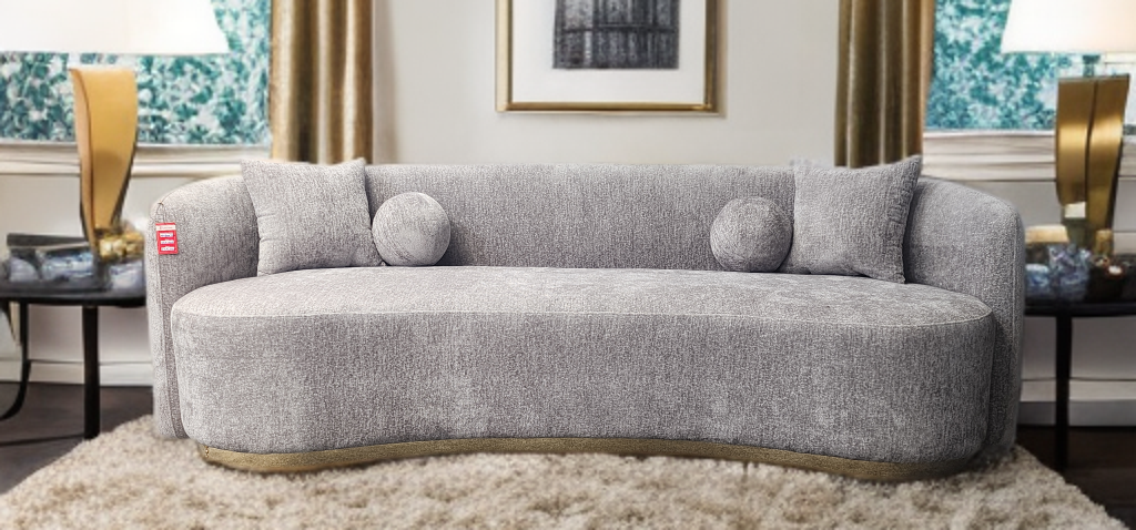 4 Seater Modern Curve Design Sofa
