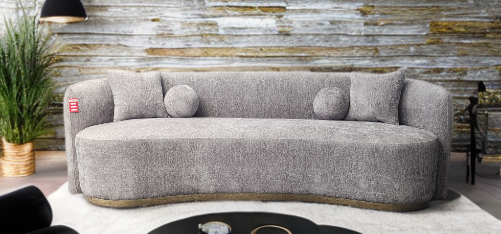4 Seater Modern Curve Design Sofa