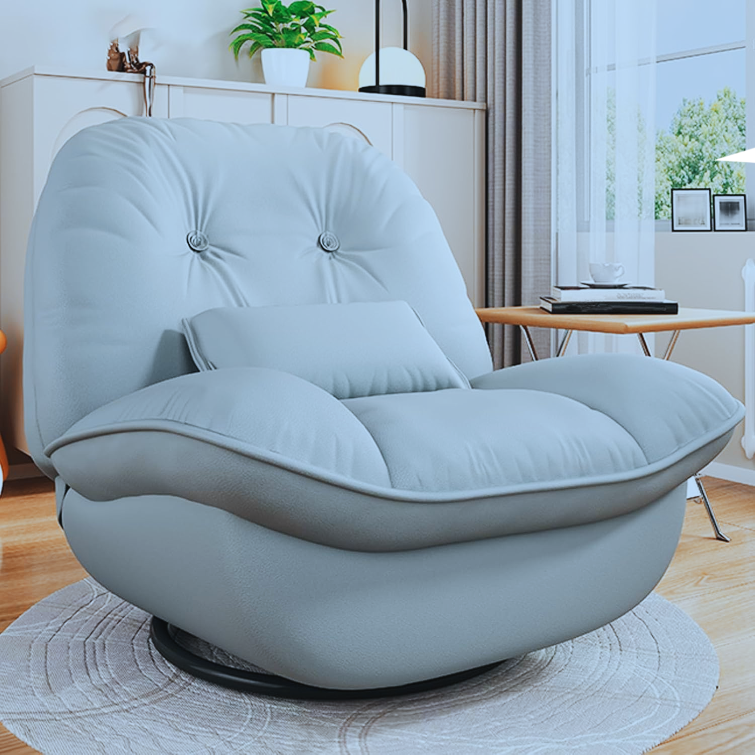 Cloud Recliner Sofa with Voice Control