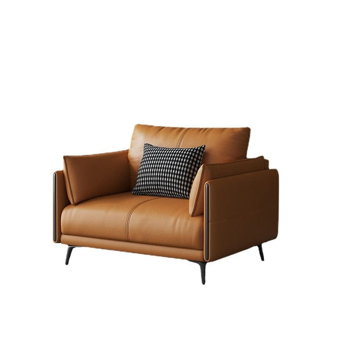 Modern Italian Design PU Leather Sofa Set