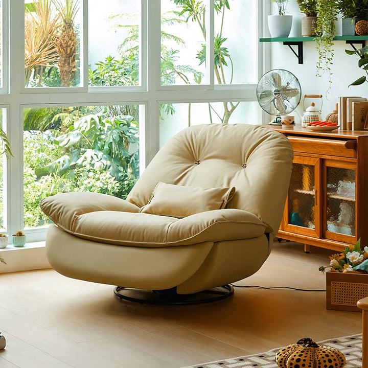 Cloud Seat Recliner Sofa – Premium Faux Leather Electric Recliner | Wildstone.pk