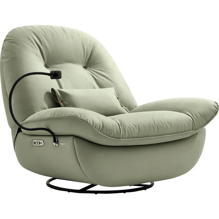 Cloud Seat Recliner Sofa – Premium Faux Leather Electric Recliner | Wildstone.pk