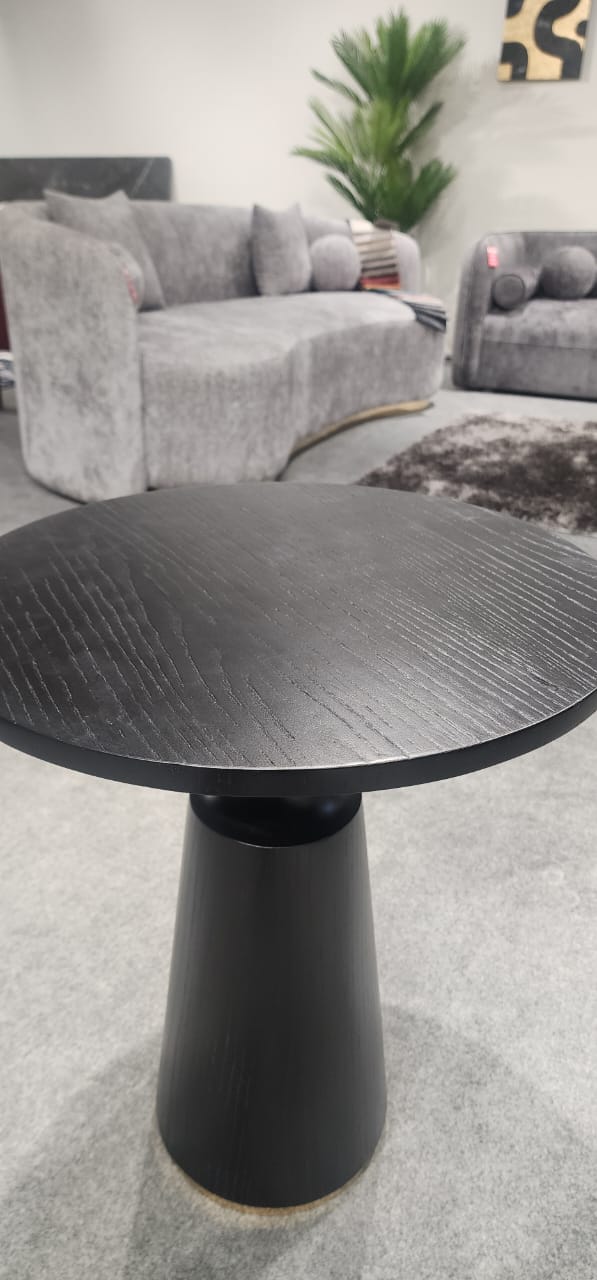 Brass Accent Side Table