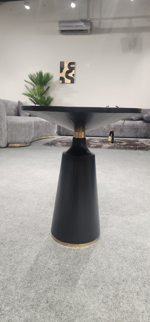 Brass Accent Side Table