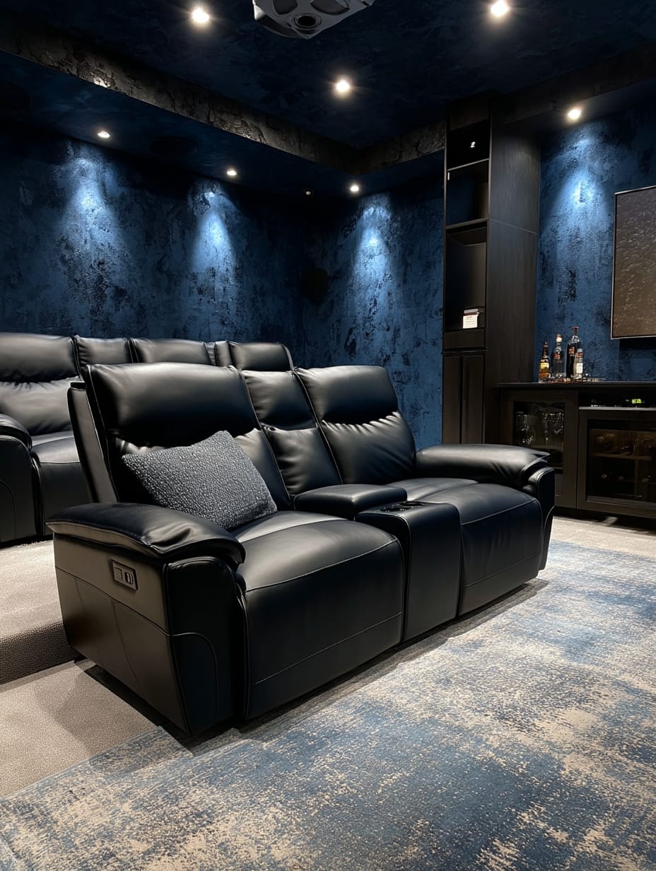 CROWN Series - 6 Seater Recliner Set — Wildstone | Manual & Electric Options