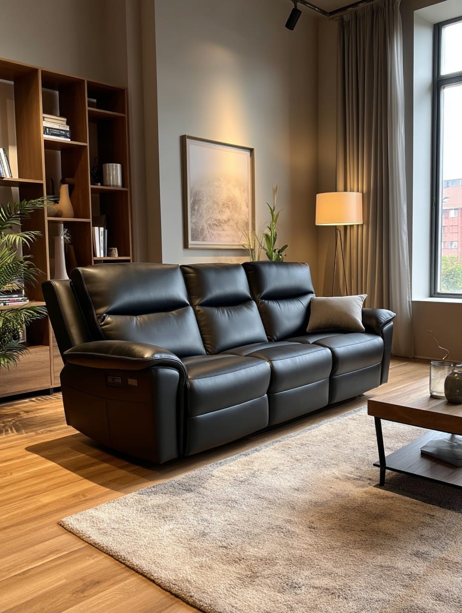 CROWN Series 3 Seater Recliner Sofa