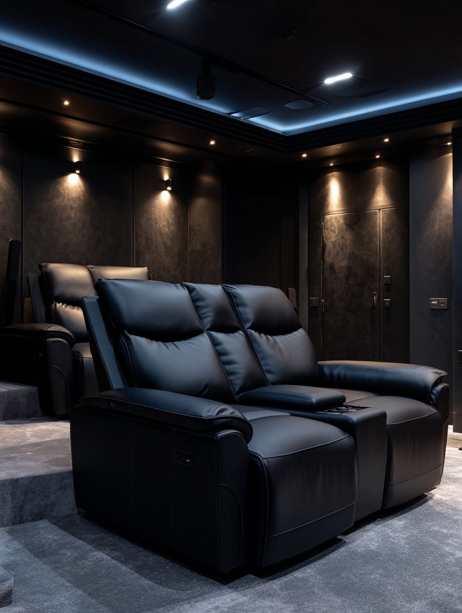 CROWN Series - 6 Seater Recliner Set — Wildstone | Manual & Electric Options