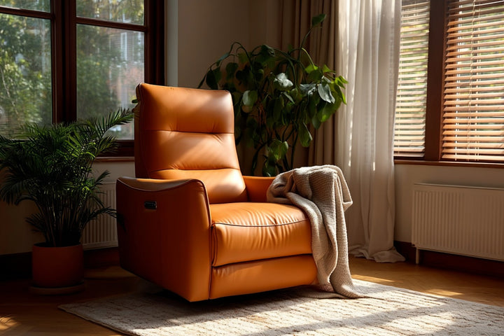 THRONE Recliner  – Black, Brown & Mustard | Manual & Electric Options