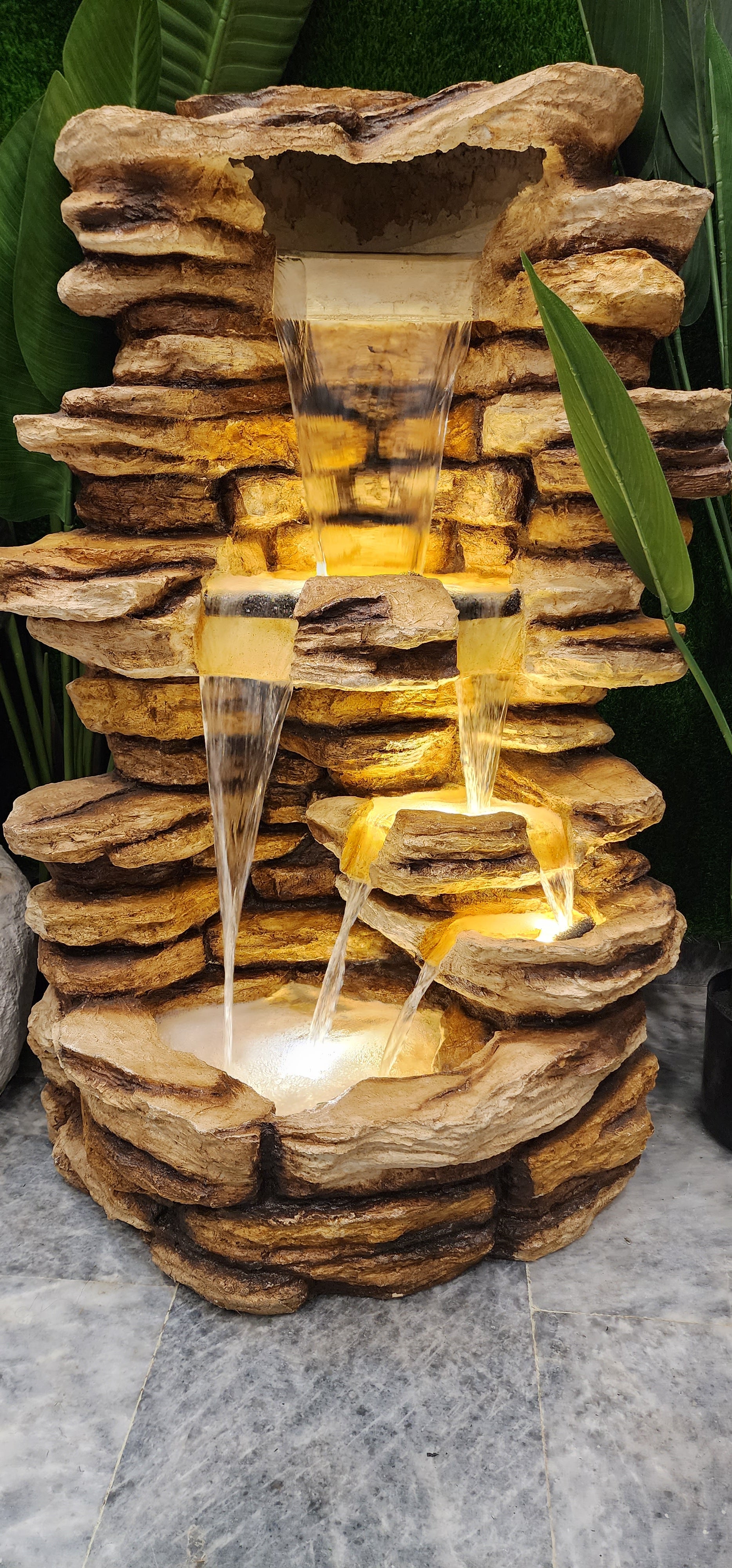 Corner Rock Water Fall