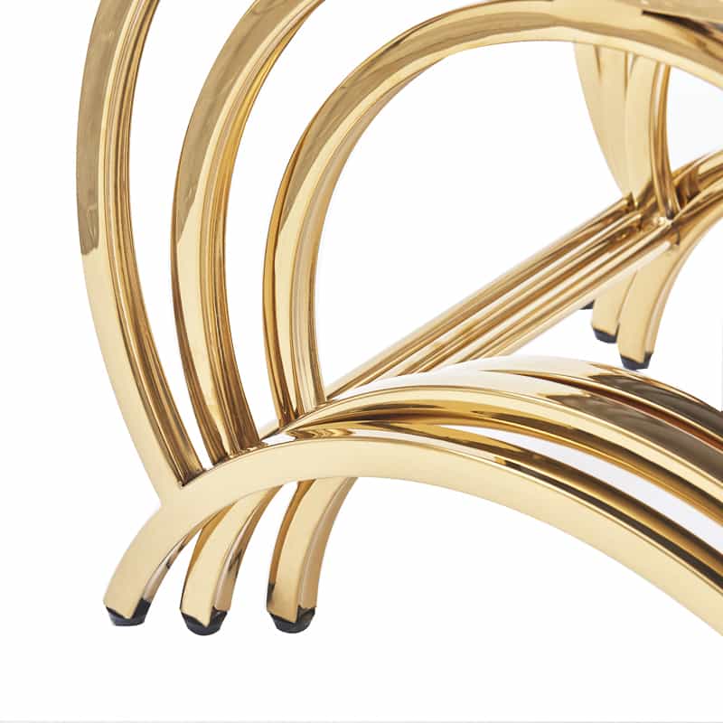 Tempered Glass Nested Table