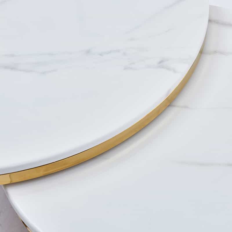 Nested Centre Tables - White